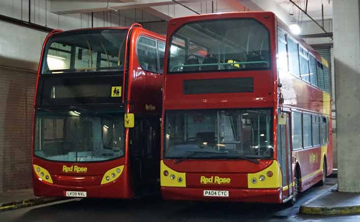 Red Rose ADL Enviro400 LK08NVL & Volvo B7TL East Lancs PA04CYC